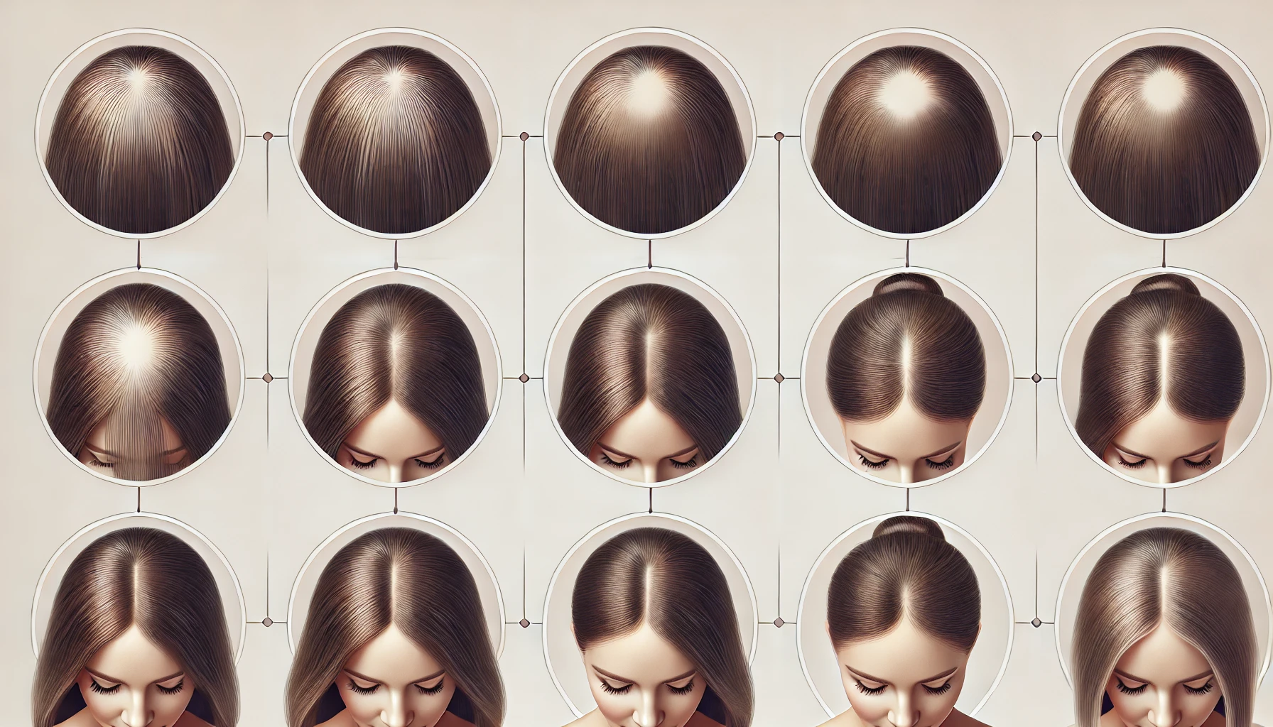 evolución de cabello para alopecia en mujeres en barcelona